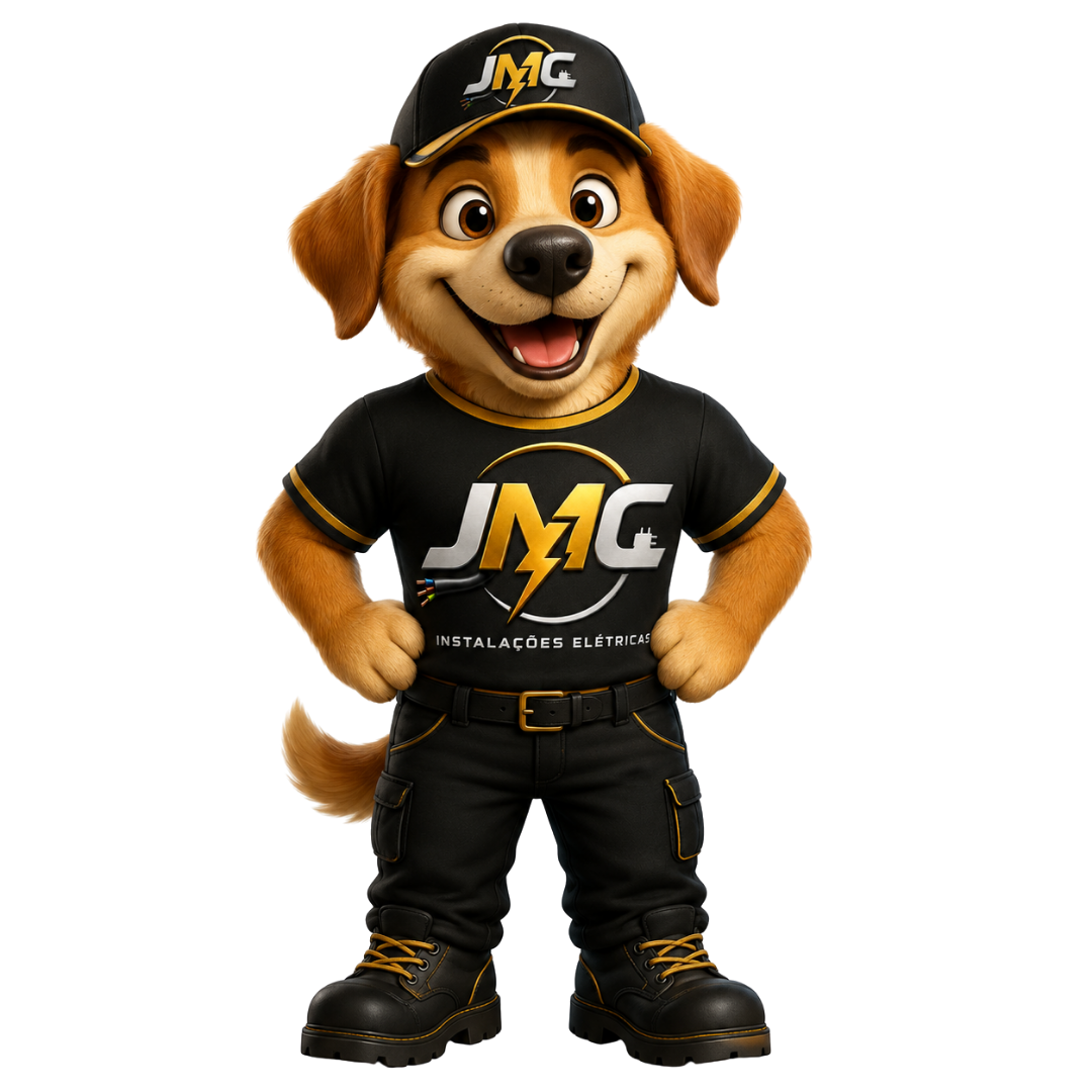 Mascote da JMC Instalações Elétricas